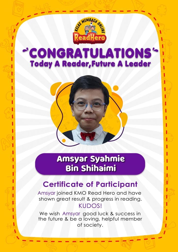 Amsyar Syahmie bin Shihaimi