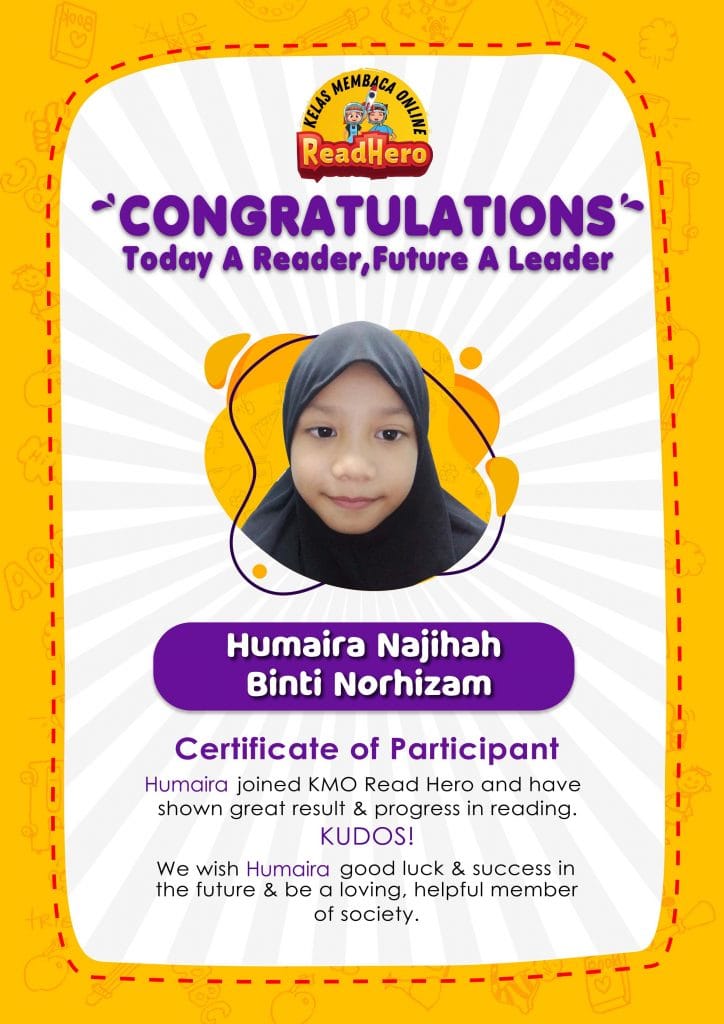 HUMAIRA NAJIHAH BT NORHIZAM