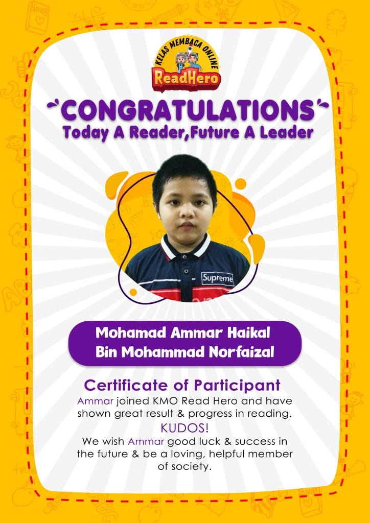 MOHAMAD AMMAR HAIKAL BIN MOHAMMAD NORFAIZAL