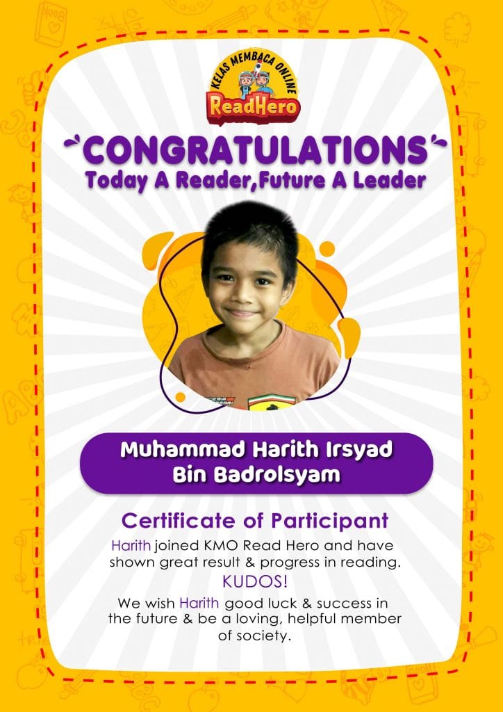 MUHAMMAD HARITH IRSYAD BIN BADROLSYAM